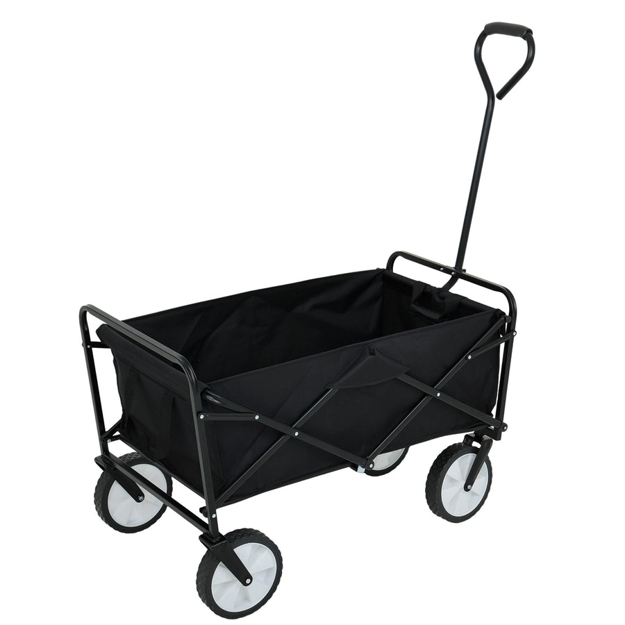 Bollerwagen – TYRS – Klappbarer Strandwagen mit großem Stauraum und hoher Belastbarkeit