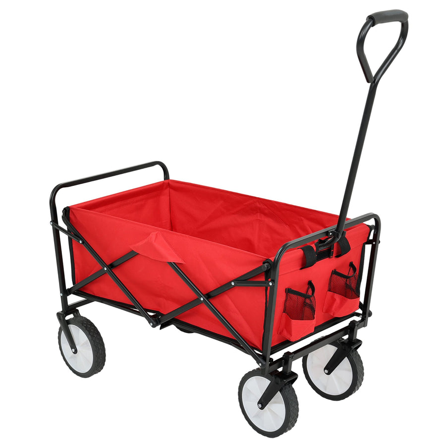 Bollerwagen – TYRS – Klappbarer Strandwagen mit großem Stauraum und hoher Belastbarkeit
