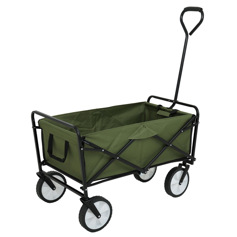 Bollerwagen – TYRS – Klappbarer Strandwagen mit großem Stauraum und hoher Belastbarkeit