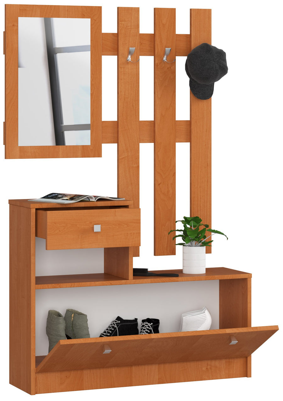 Garderobenmöbel – Praktische Lösung mit Spiegel und Schuhschrank