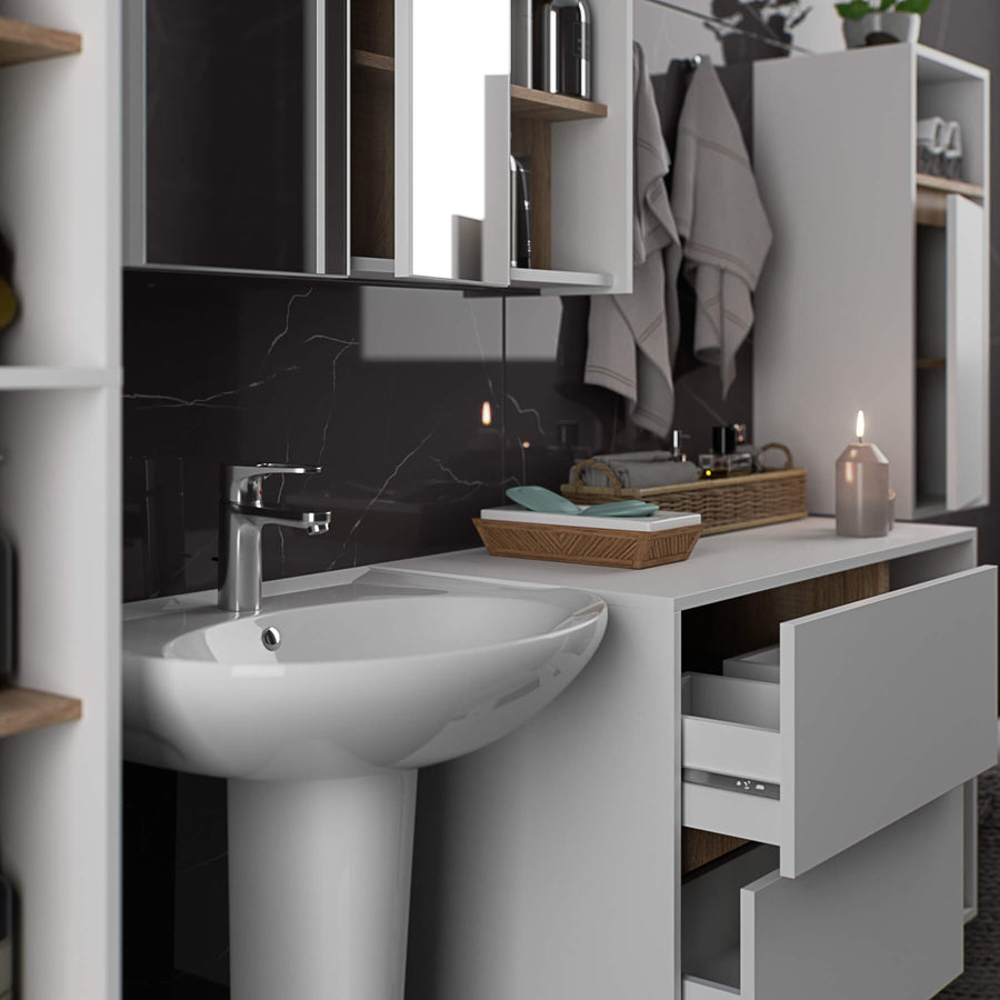Badezimmer Set – VAMI – Stilvolle Komplettlösung mit viel Stauraum