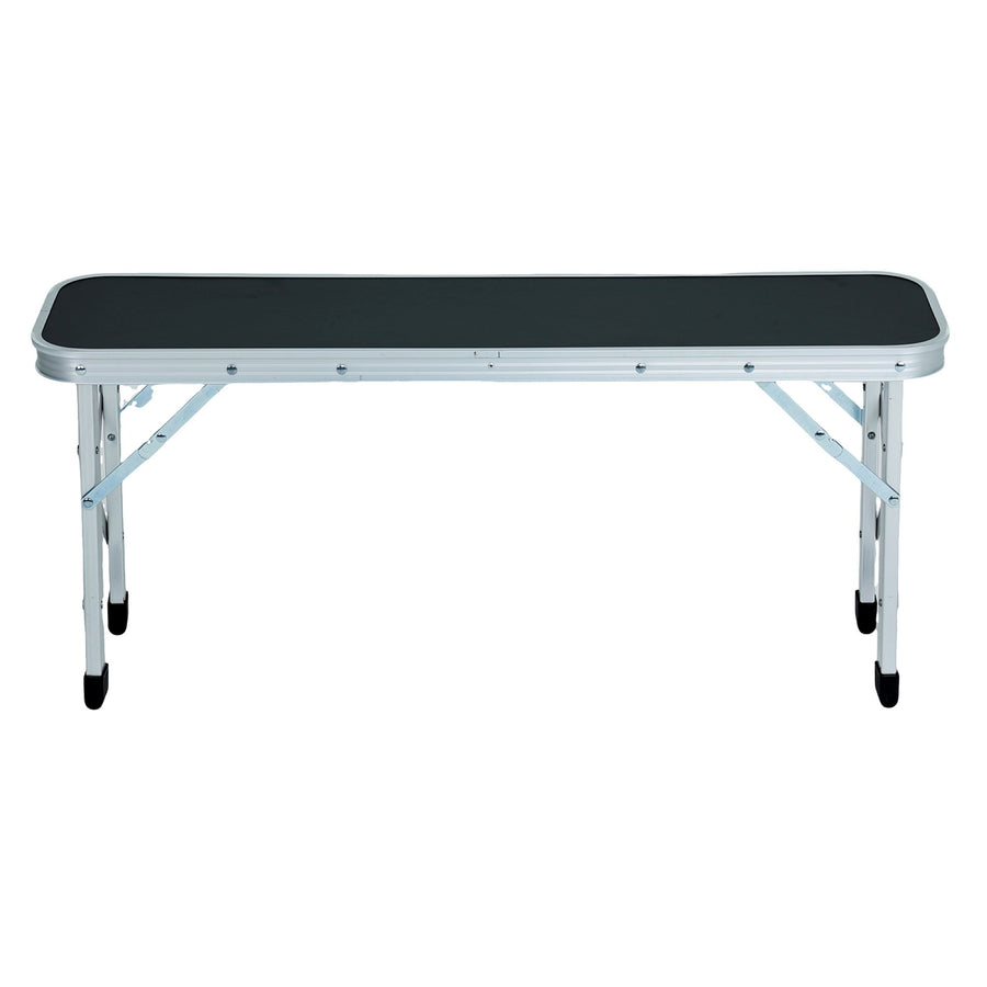 Campingmöbel Set – ROI – Klappbarer Campingtisch mit 2 Sitzbänken für Outdoor und Reisen
