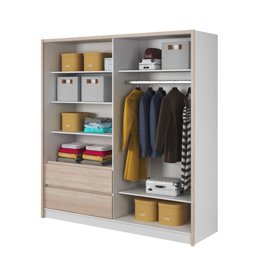 Sideboard – SARA – Modernes Aufbewahrungsmöbel mit klarer Linienführung