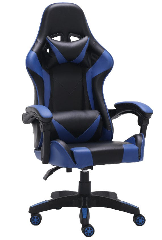 Bürostuhl _ Drehstuhl _ Gaming-Stuhl – REMUS – Blau – Ergonomisch – Komfort für jeden Arbeitstag