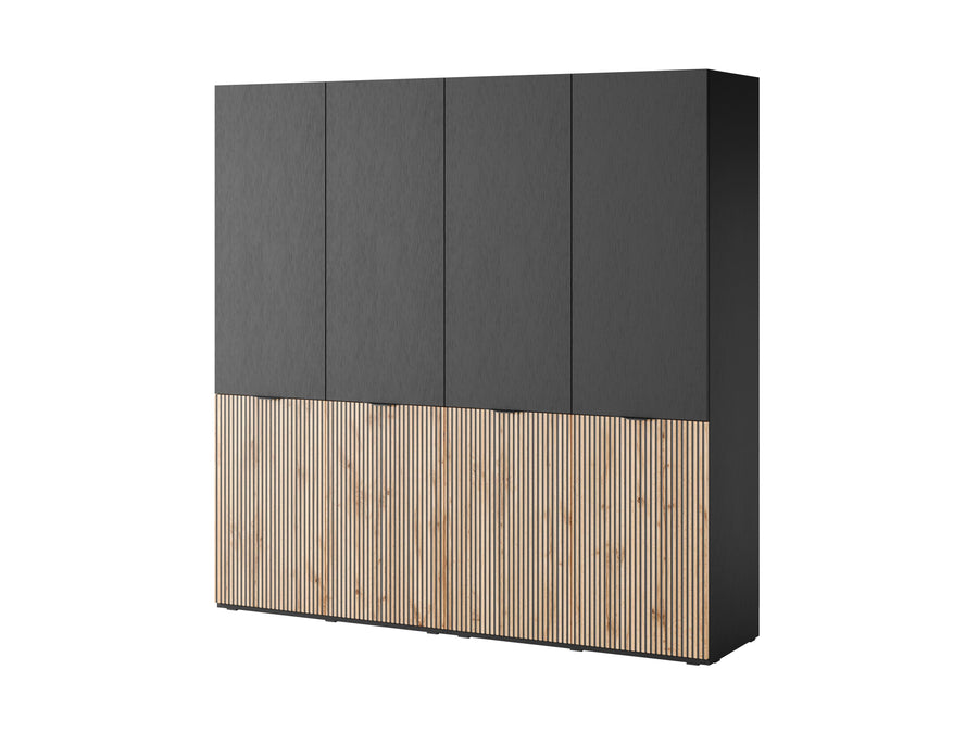 Kleiderschrank Set – 2 Teile – Nordic – Stilvoller Stauraum für Ihr Zuhause
