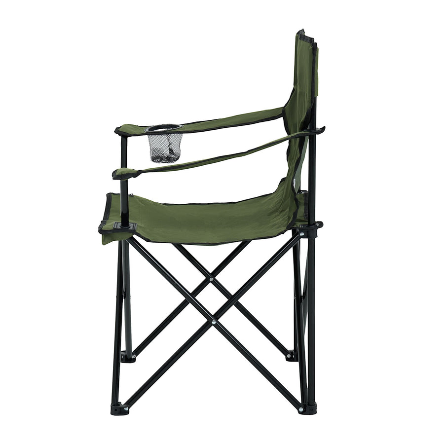 Campingstühlen Set – ANTER – Klappbare Outdoorstühle mit Getränkehalter