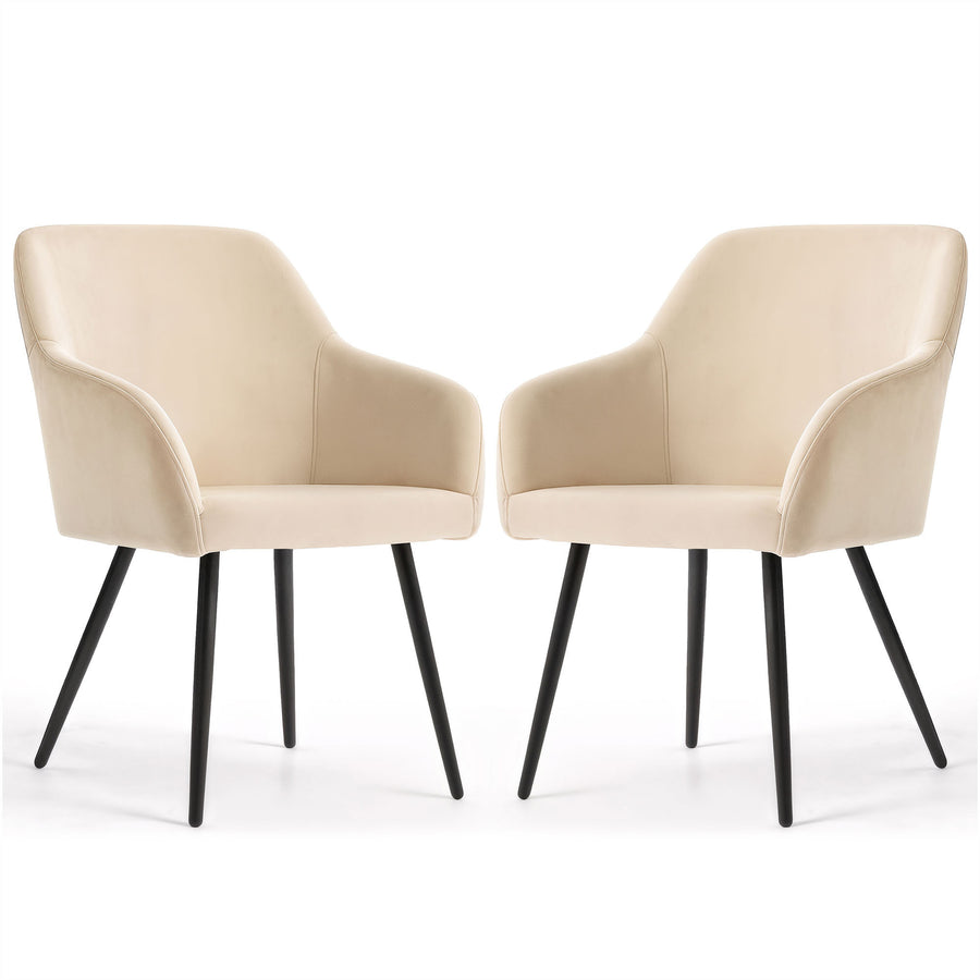 Stuhl Set – ESTELLE – Luxuriöse Samtstühle für elegantes Wohnen