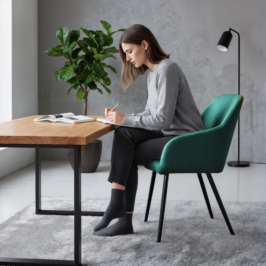 Stuhl Set – ESTELLE – Luxuriöse Samtstühle für elegantes Wohnen