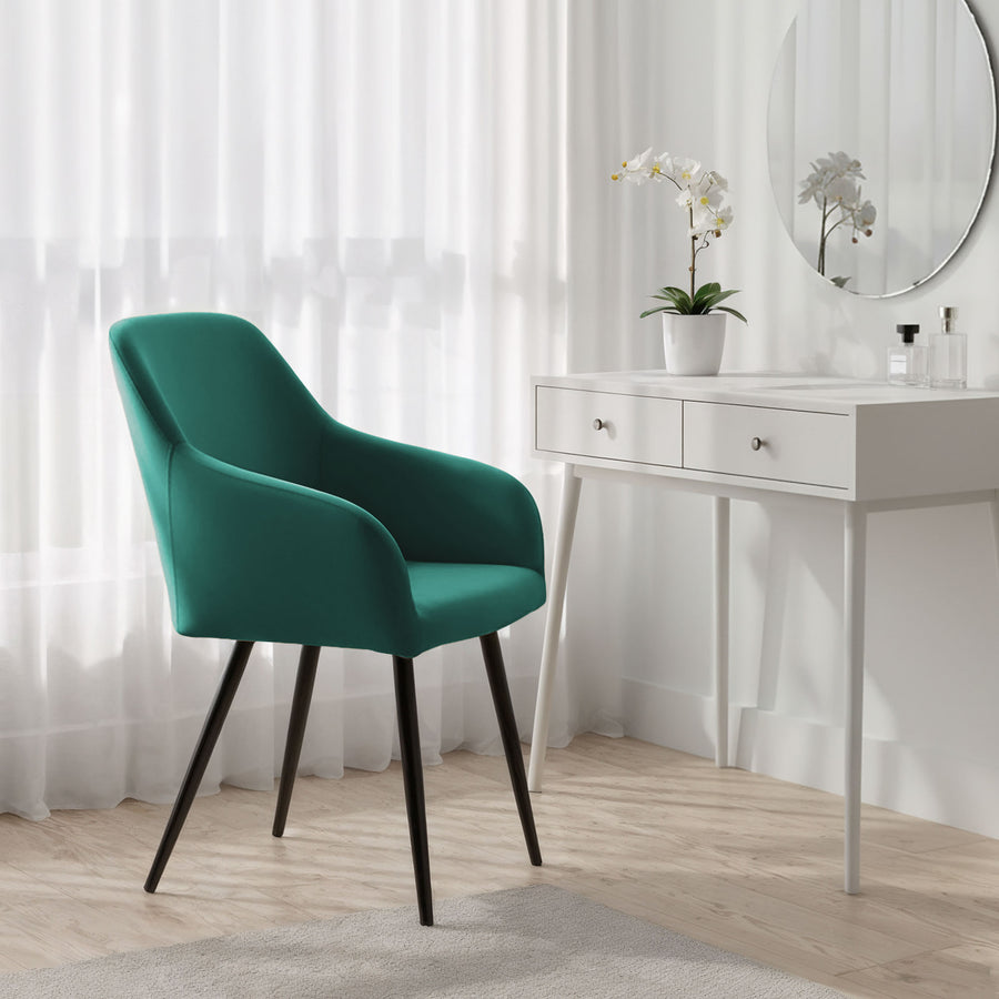 Stuhl Set – ESTELLE – Luxuriöse Samtstühle für elegantes Wohnen