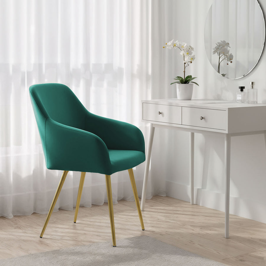 Stuhl Set – ESTELLE – Luxuriöse Samtstühle für elegantes Wohnen