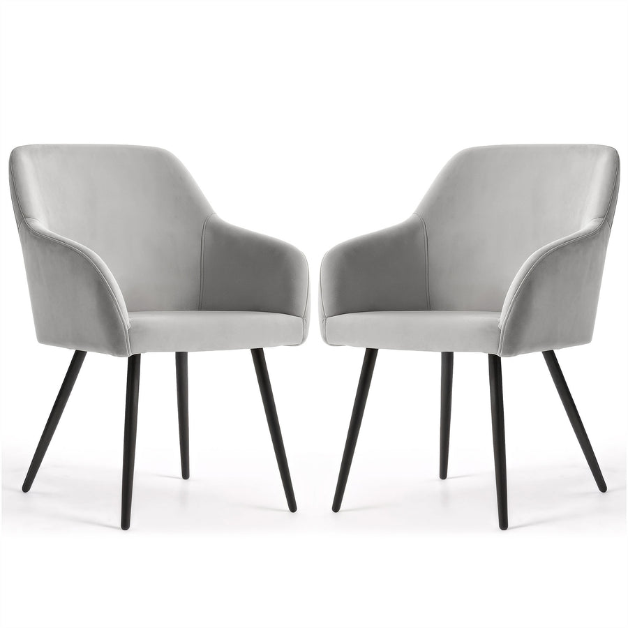 Stuhl Set – ESTELLE – Luxuriöse Samtstühle für elegantes Wohnen