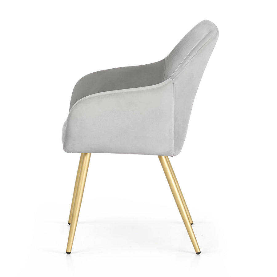 Stuhl Set – ESTELLE – Luxuriöse Samtstühle für elegantes Wohnen