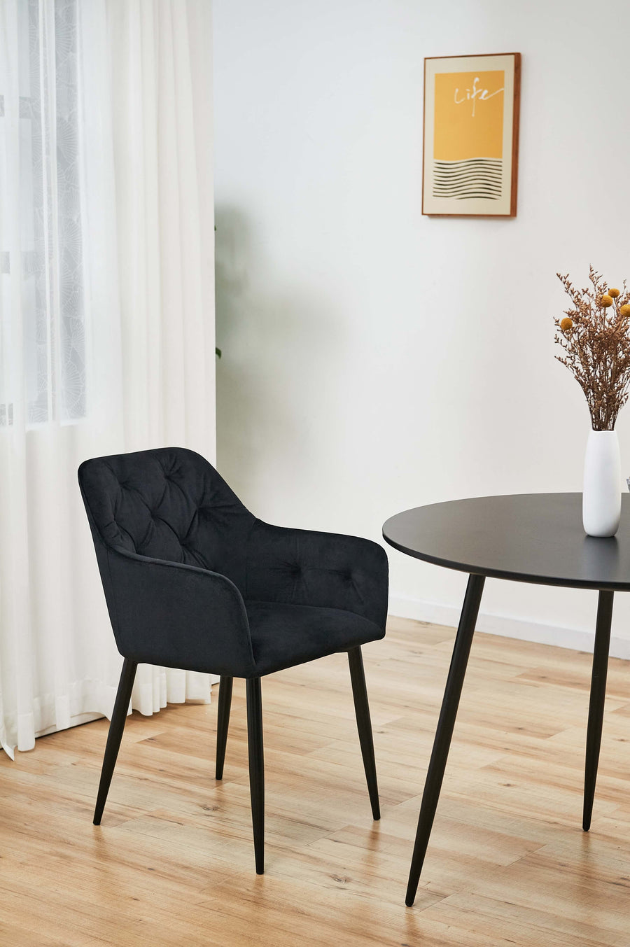 stuhl Set – Stilvolle Samtstühle für modernes Glamour Wohnen