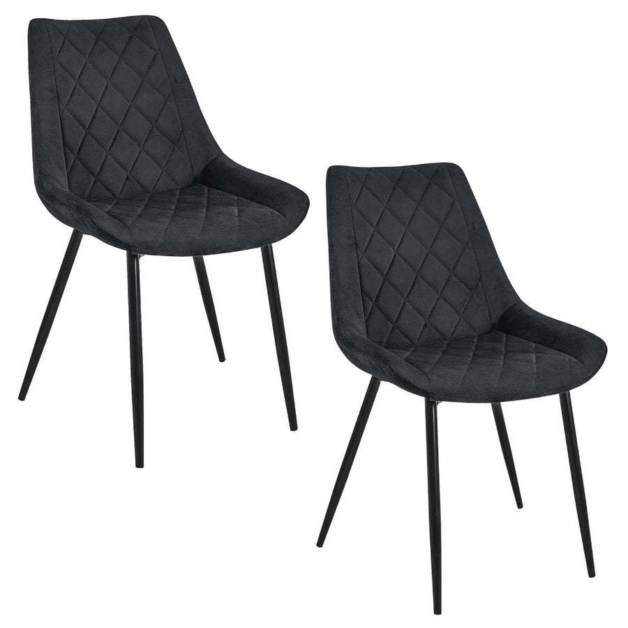 stuhl Set – Moderne gepolsterte Designstühle in elegantem