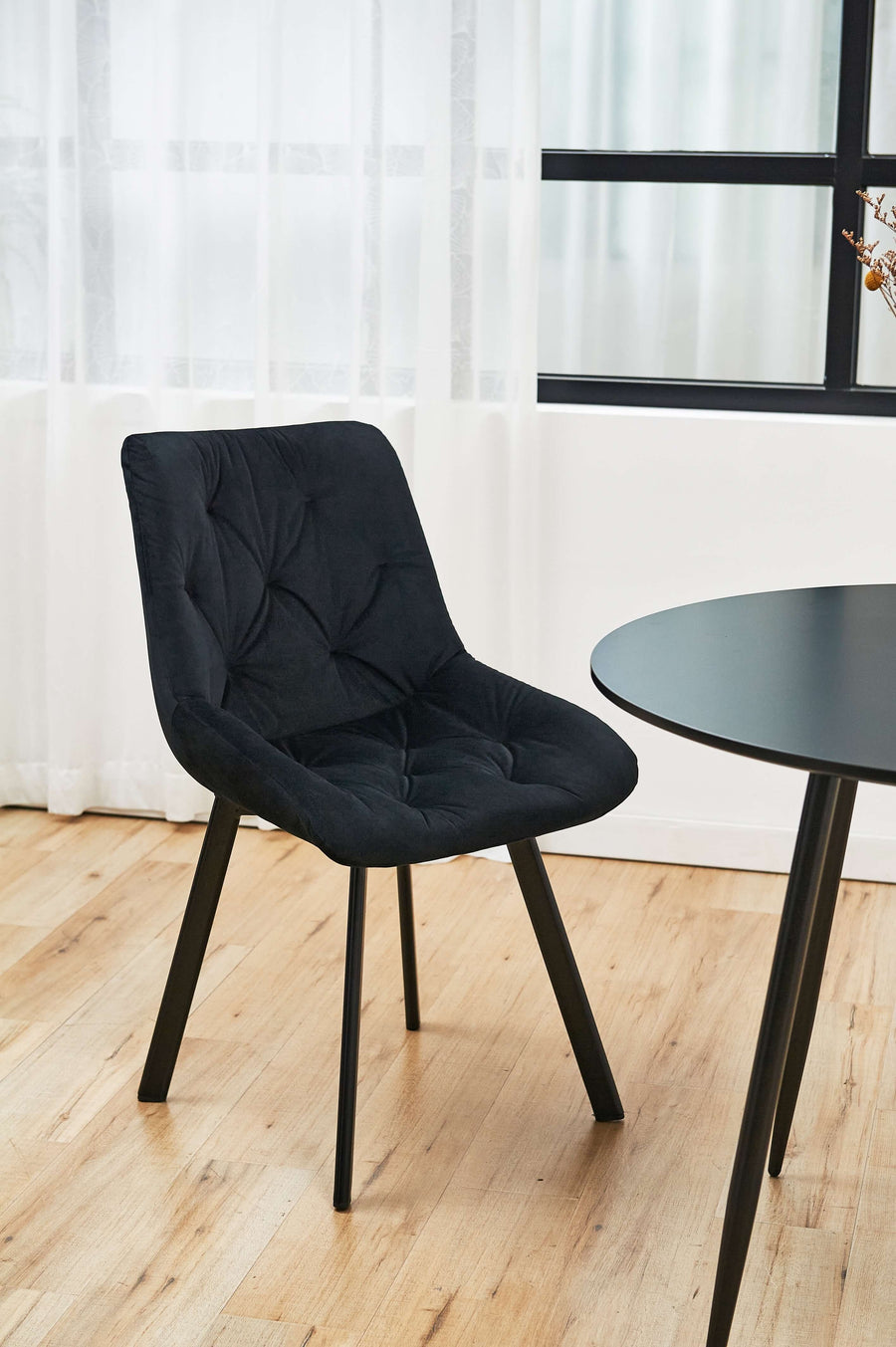 Stuhl Set – Gepolsterte Esszimmerstühle mit eleganter Steppung