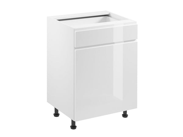 Glanzia Unterschrank 60 cm D60S1 – Weiß Hochglanz