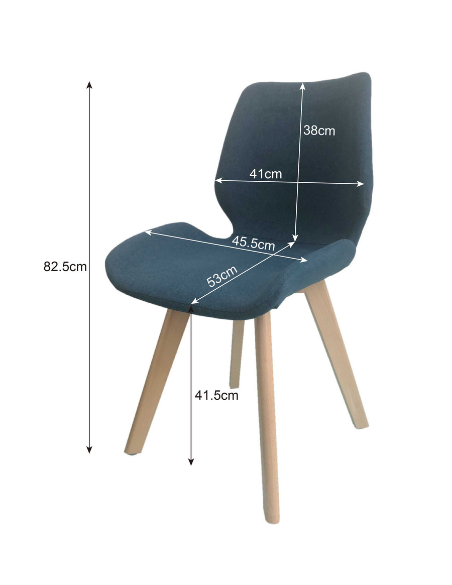 Stuhl Set – Leichtes Design im 4er Set für moderne Räume