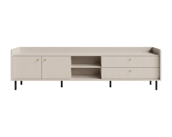 TV-Lowboard – GRANDE – 170–210 cm, moderne Ästhetik mit Funktion