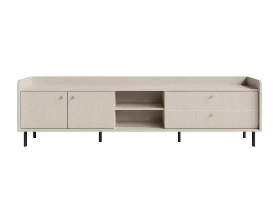 TV-Lowboard – GRANDE – 170–210 cm, moderne Ästhetik mit Funktion