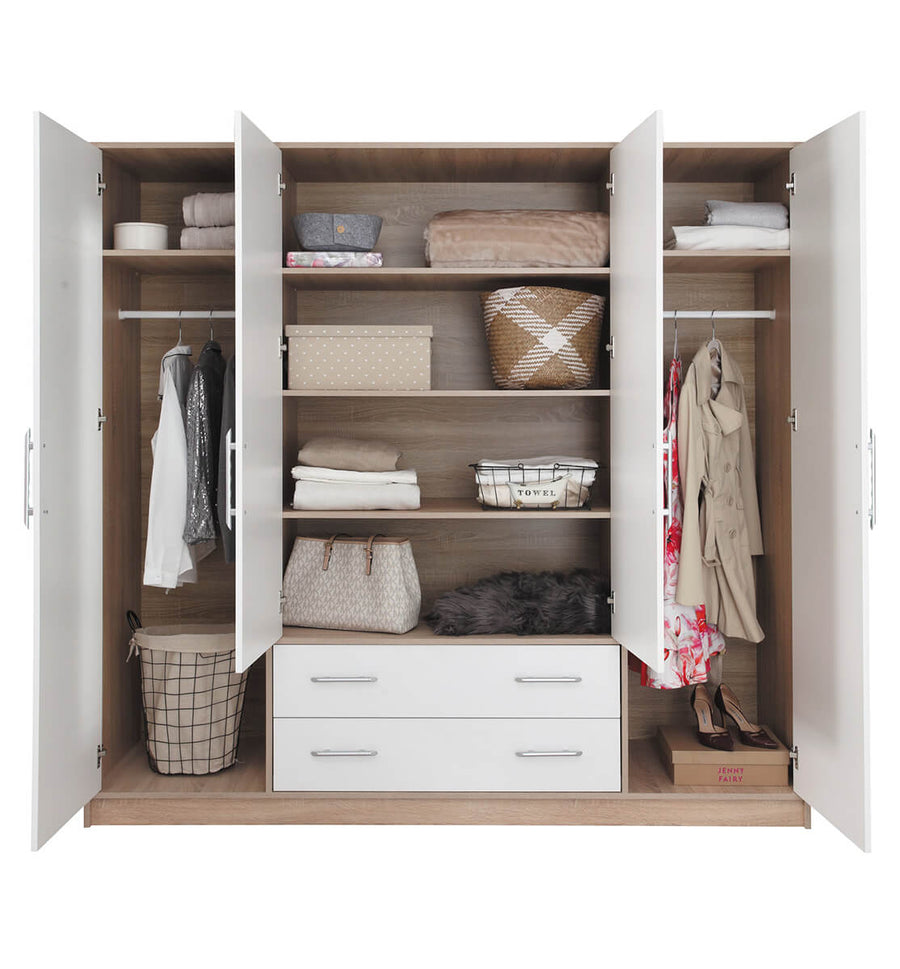 Kleiderschrank – SMART 01 – Moderner Schlafzimmerschrank mit Stauraum