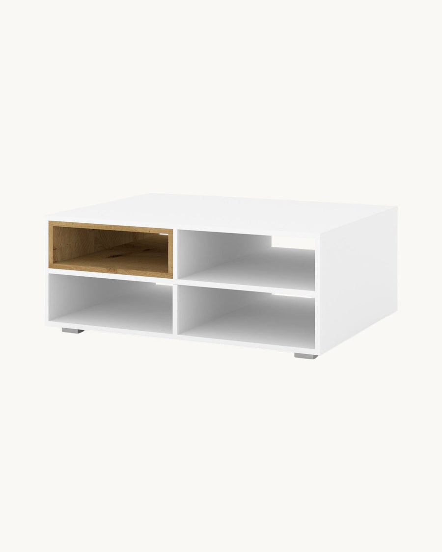 Couchtisch – ANETTE – moderner Wohnzimmertisch mit Holzoptik