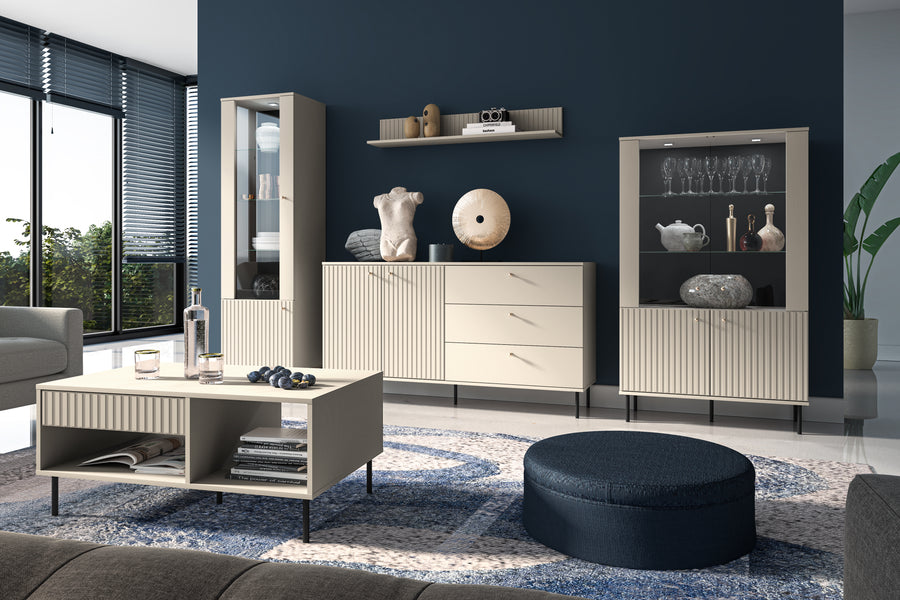 Wohnzimmer Set 5-teilig – SOPHIE – Modernes Design für stilvolle Wohnräume