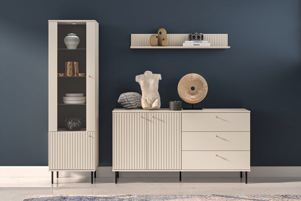 Wohnzimmer Set 3-teilig – SOPHIE – Stilvolle Wohnkombination mit modernem Design