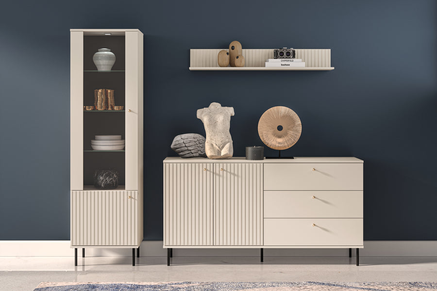 Wohnzimmer Set 3-teilig – SOPHIE – Stilvolle Wohnkombination mit modernem Design