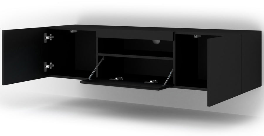 TV-Schrank – AURA – Modernes Hänge- und Standmöbel mit Stauraum