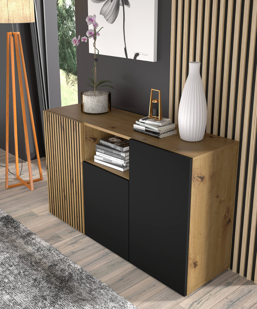 Kommode – AURIS I – 135 cm Anrichte mit Push-to-Open