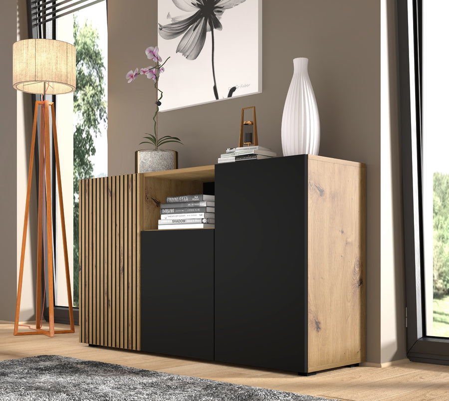 Kommode – AURIS I – 135 cm Anrichte mit Push-to-Open
