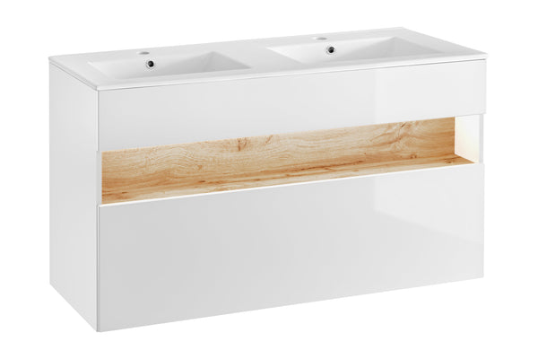 Waschtischunterschrank – BAHAMA – Badunterschrank mit Soft-Close 120 cm