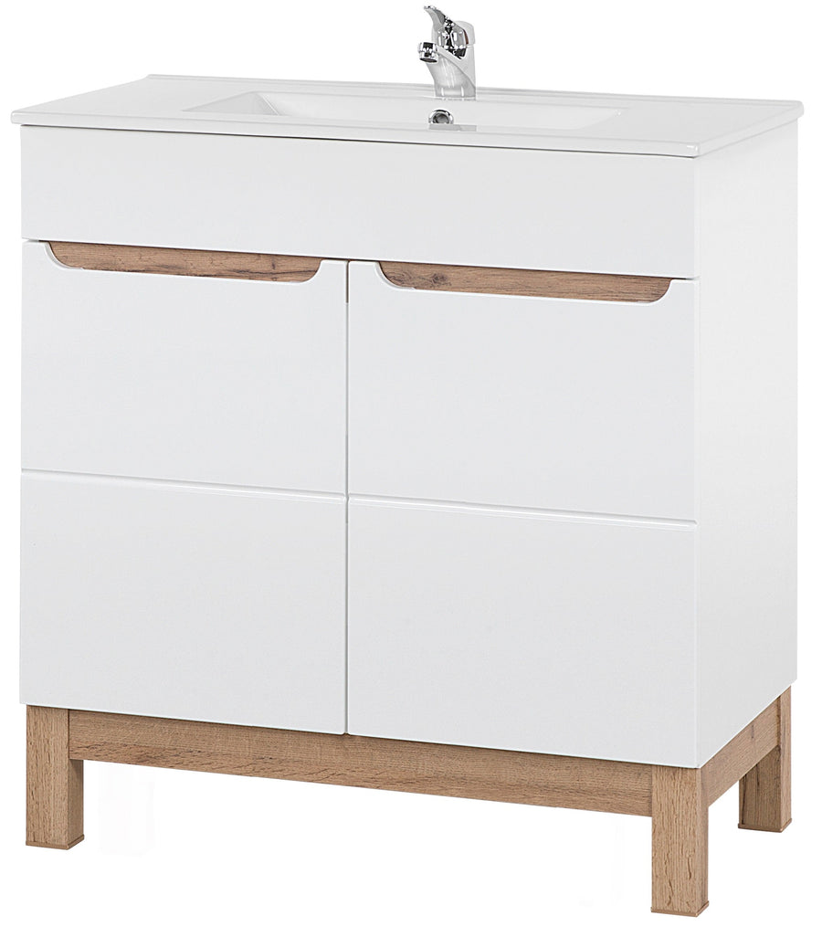 Waschtischunterschrank – BALI – Modernes Badmöbel mit Soft-Close