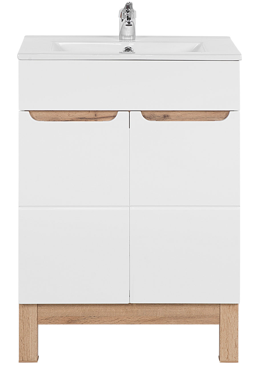 Waschtischunterschrank – BALI – Modernes Badmöbel mit Soft-Close