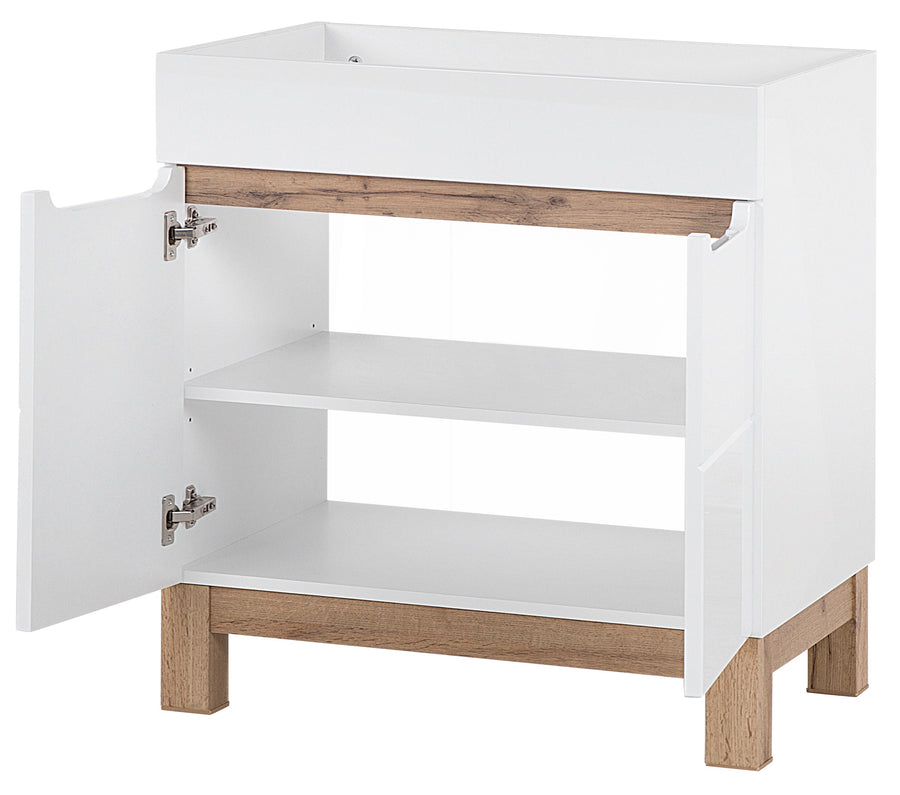 Waschtischunterschrank – BALI – Modernes Badmöbel mit Soft-Close