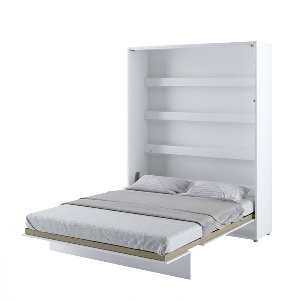 BED CONCEPT Klappbett – 160x200 cm – Vertikales Wandbett mit Metallrahmen