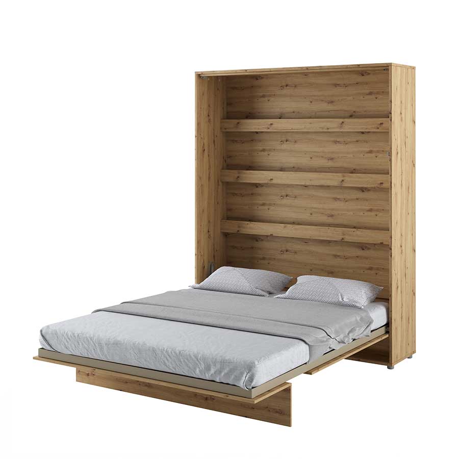 Klappbett – BED CONCEPT – Vertikales Wandbett 160×200 cm mit Metallrahmen