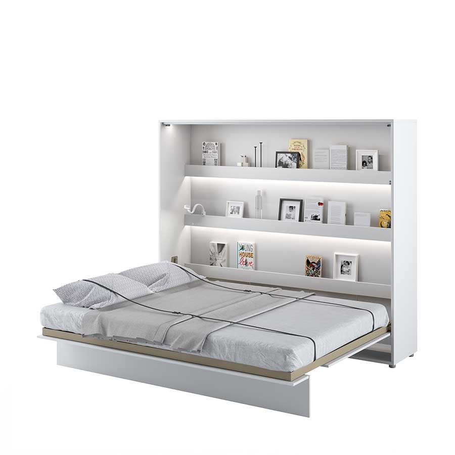 Klappbett – BED CONCEPT – Horizontales Wandbett 160×200 cm mit Metallrahmen