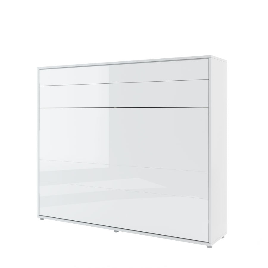 Klappbett – BED CONCEPT – Horizontales Wandbett 160×200 cm mit Metallrahmen