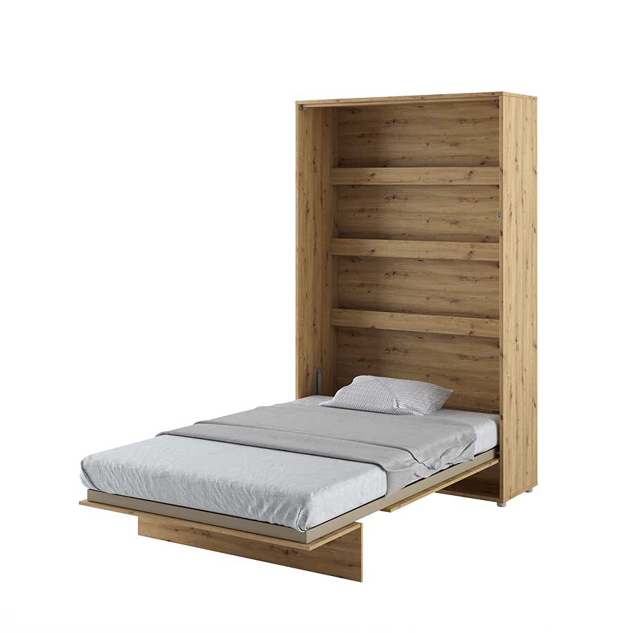 Klappbett – BED CONCEPT – Vertikales Wandbett 120×200 cm mit Metallrahmen