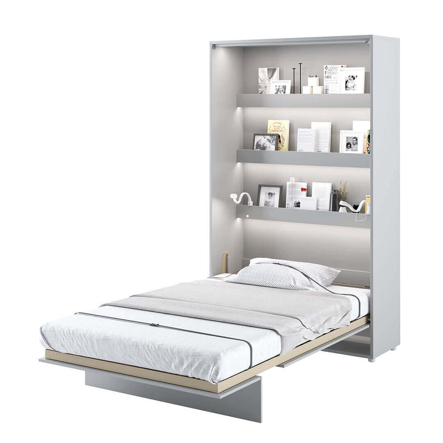 Klappbett – BED CONCEPT – Vertikales Wandbett 120×200 cm mit Metallrahmen