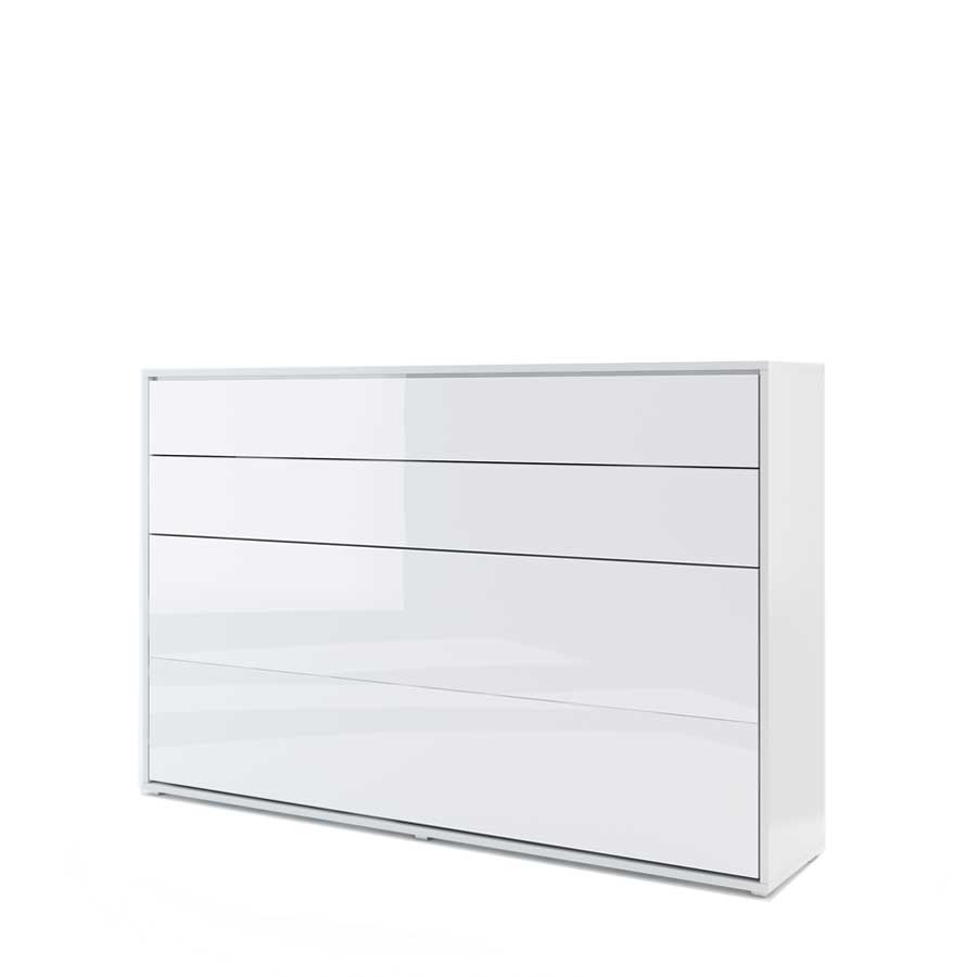 Klappbett – BED CONCEPT – Horizontales Wandbett 120×200 cm mit Metallrahmen