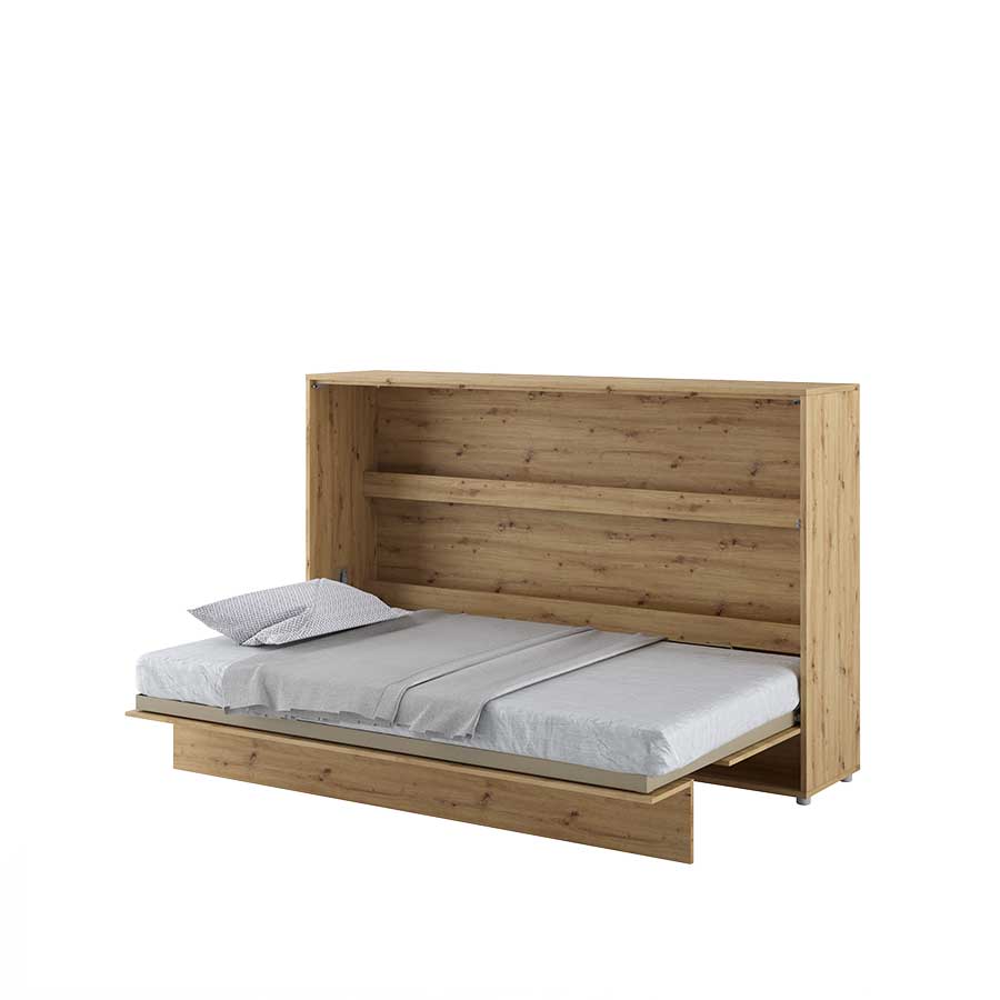 Klappbett – BED CONCEPT – Horizontales Wandbett 120×200 cm mit Metallrahmen