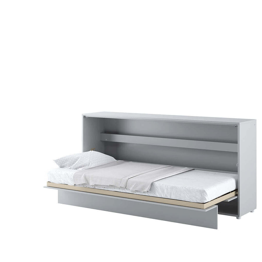 Klappbett – BED CONCEPT – Horizontales Wandbett 90×200 cm mit Metallrahmen