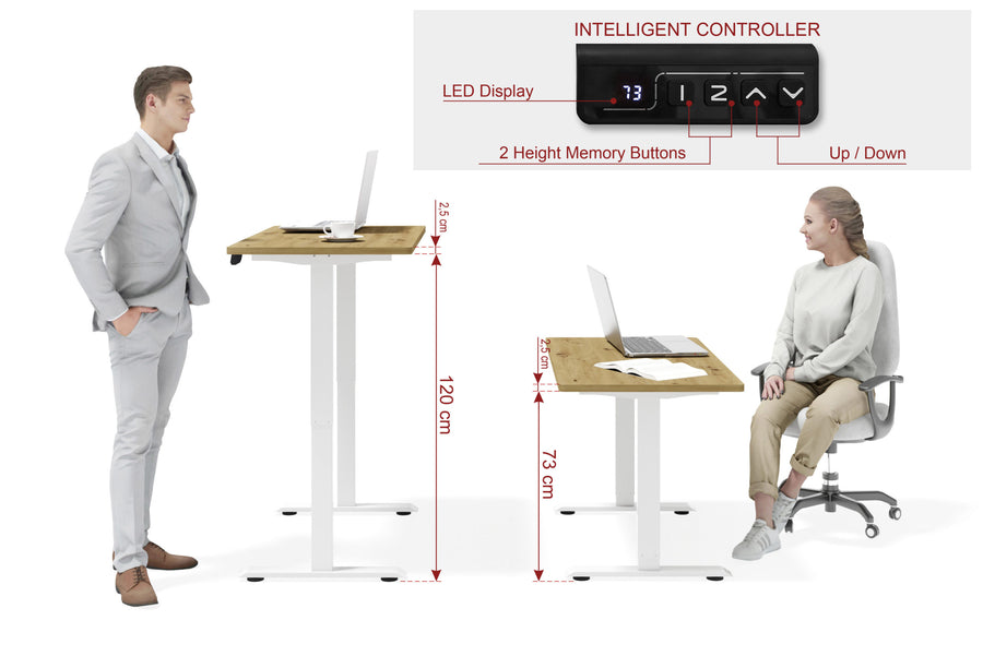 Schreibtisch – BIMOTION – Elektrisch höhenverstellbarer Arbeitsplatz