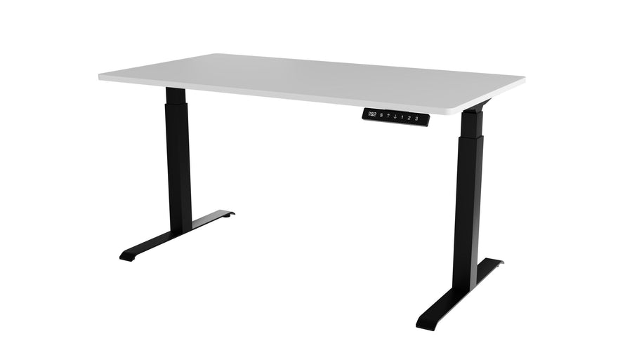 Schreibtisch – NOOM Motion – elektrisch höhenverstellbar mit Metallgestell