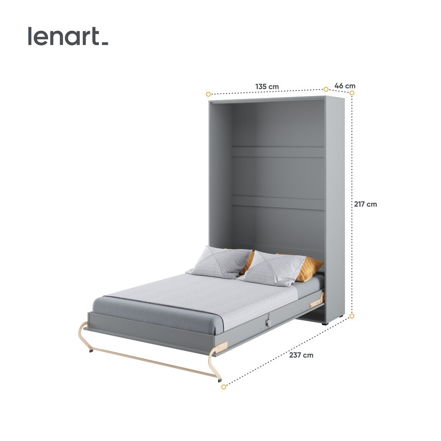 Klappbett – CONCEPT PRO – Vertikales Wandbett mit Komfortmechanismus
