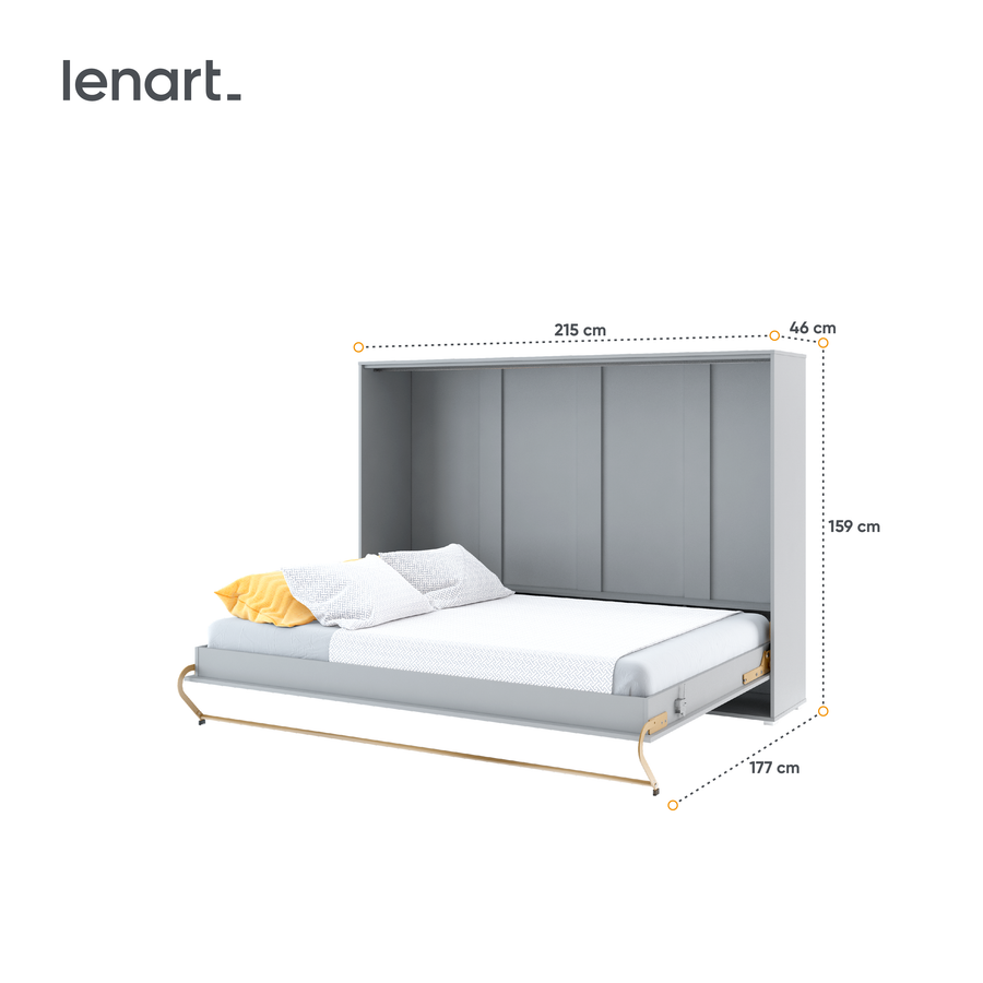Klappbett – CONCEPT PRO – Horizontales Wandbett mit Komfortfunktion