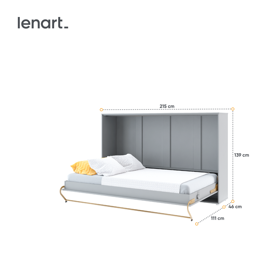 Klappbett – CONCEPT PRO – Horizontales Wandbett mit Komfortfunktion