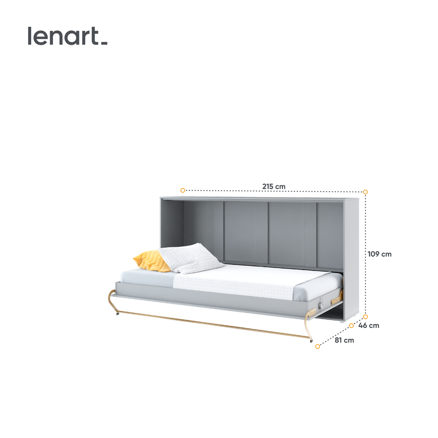 Klappbett – CONCEPT PRO – Horizontales Wandbett mit Komfortfunktion